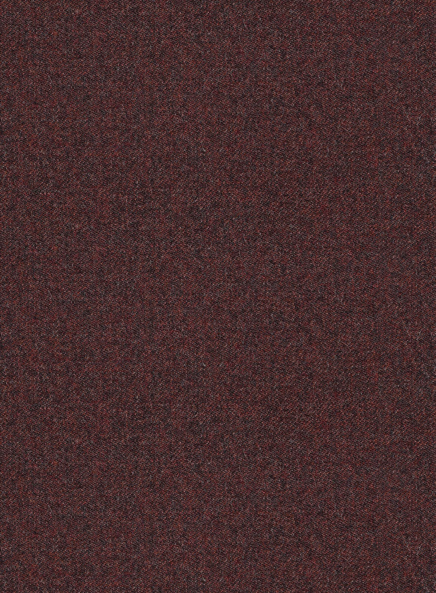Italian Quelo Wine Twill Flannel Jacket - Image 2