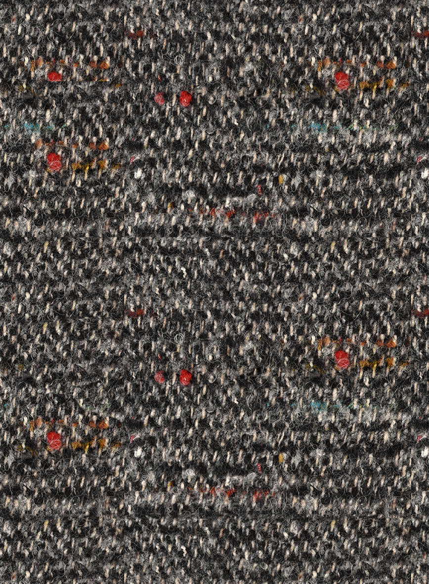 Italian Rauso Boucle Wool Jacket - Image 3