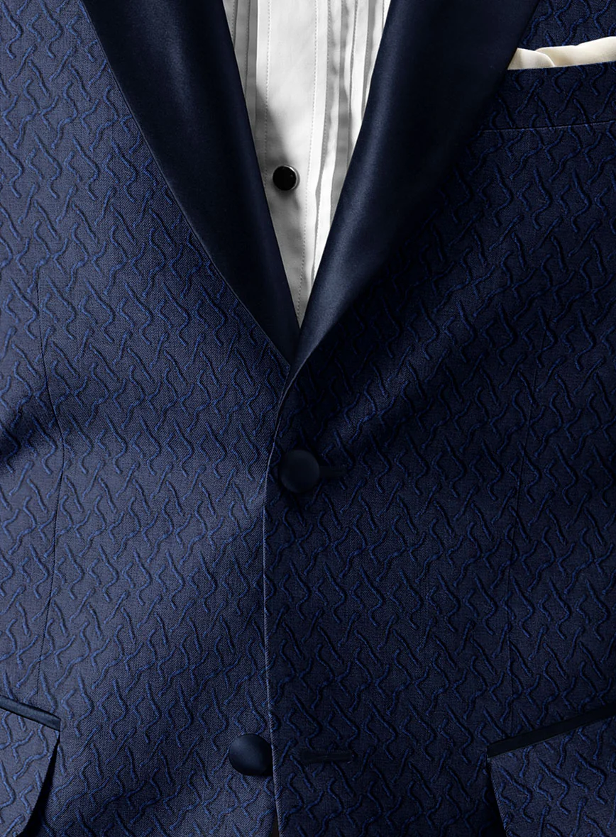 Italian Rayman Tuxedo Jacket - Image 3