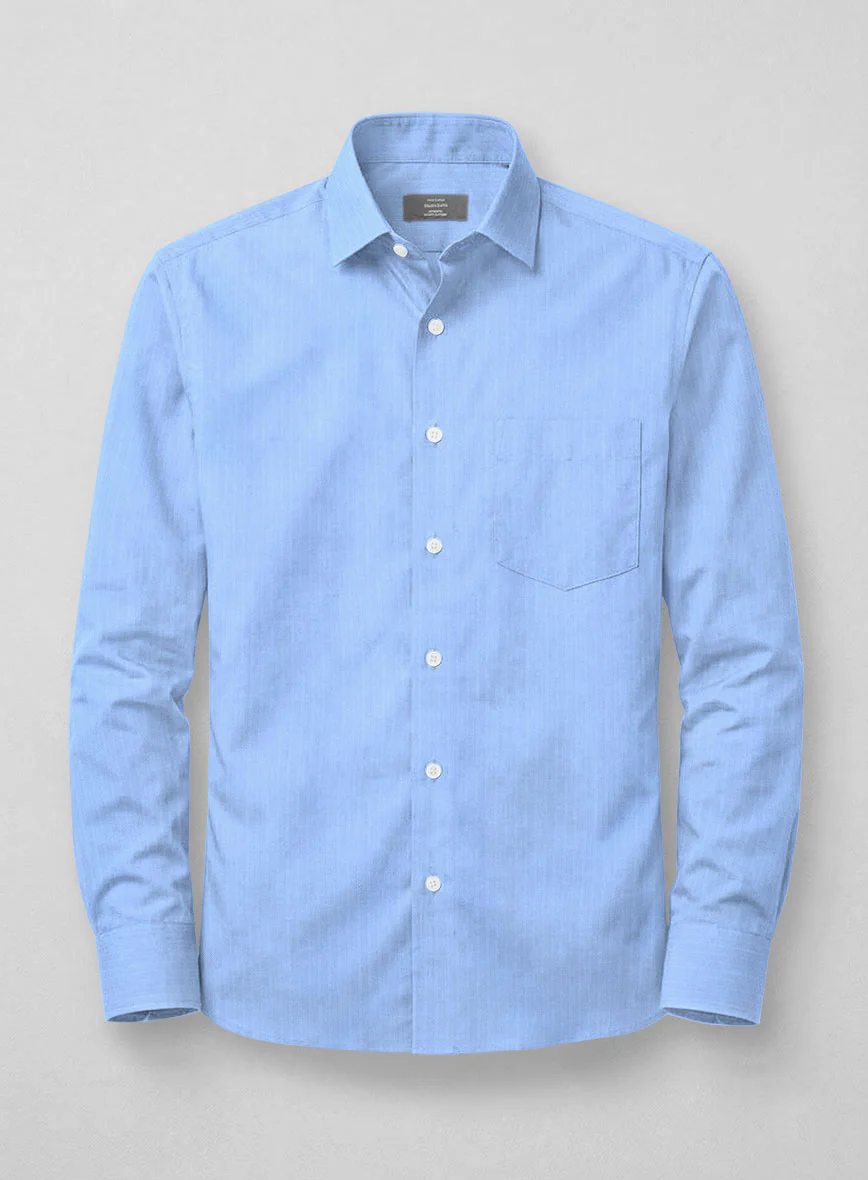 Italian Renzo Herringbone Shirt - Image 3