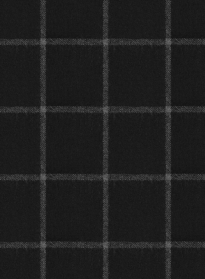 Italian Scuelo Black Wool Jacket - Image 2