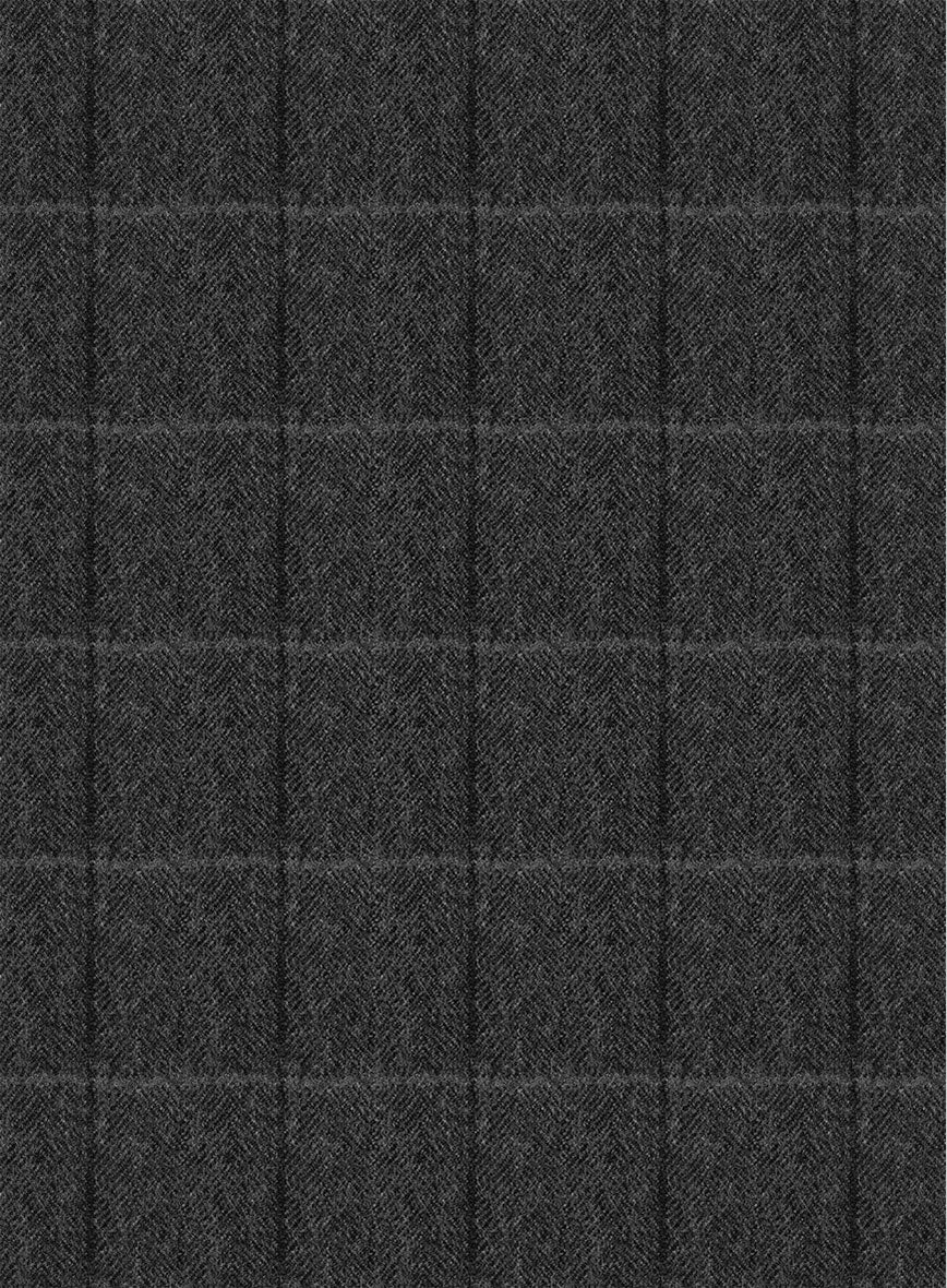 Italian Serto Checks Tweed Pants - Image 3