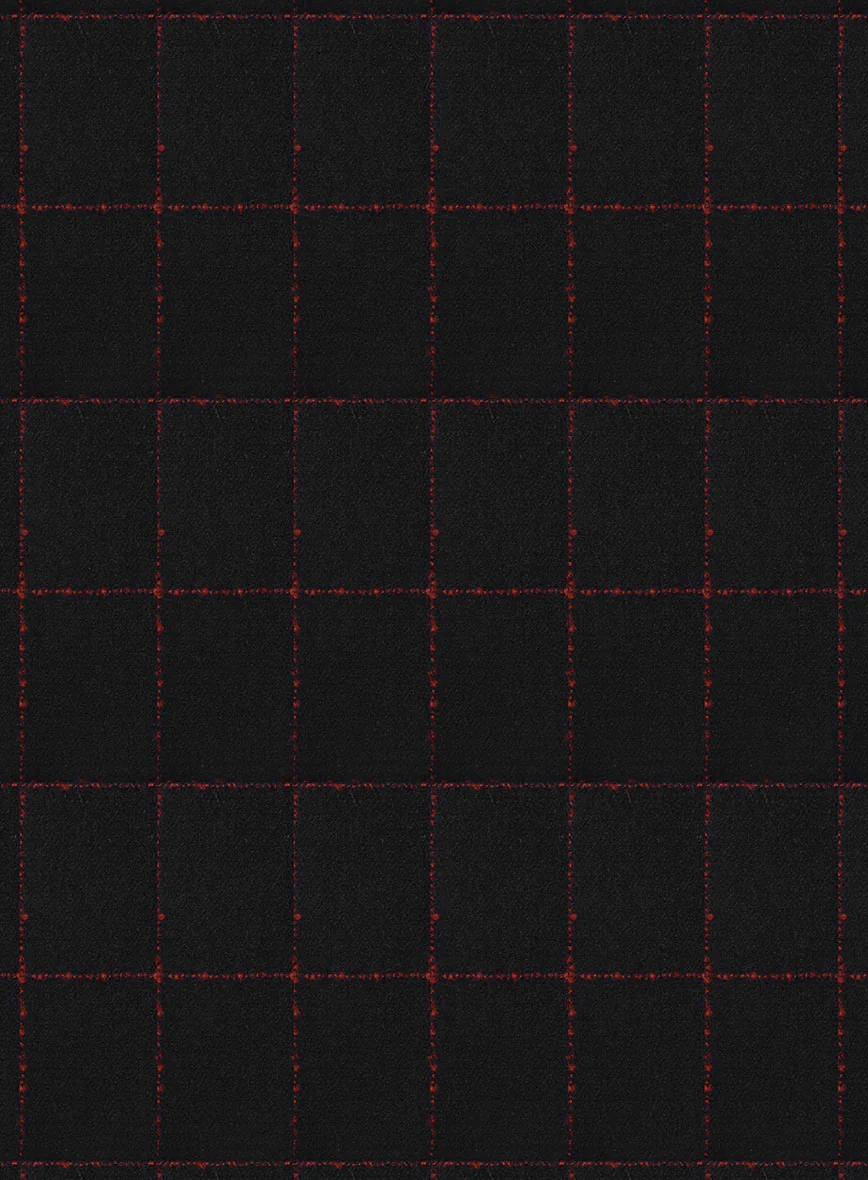 Italian Setla Checks Tweed Pants - Image 3