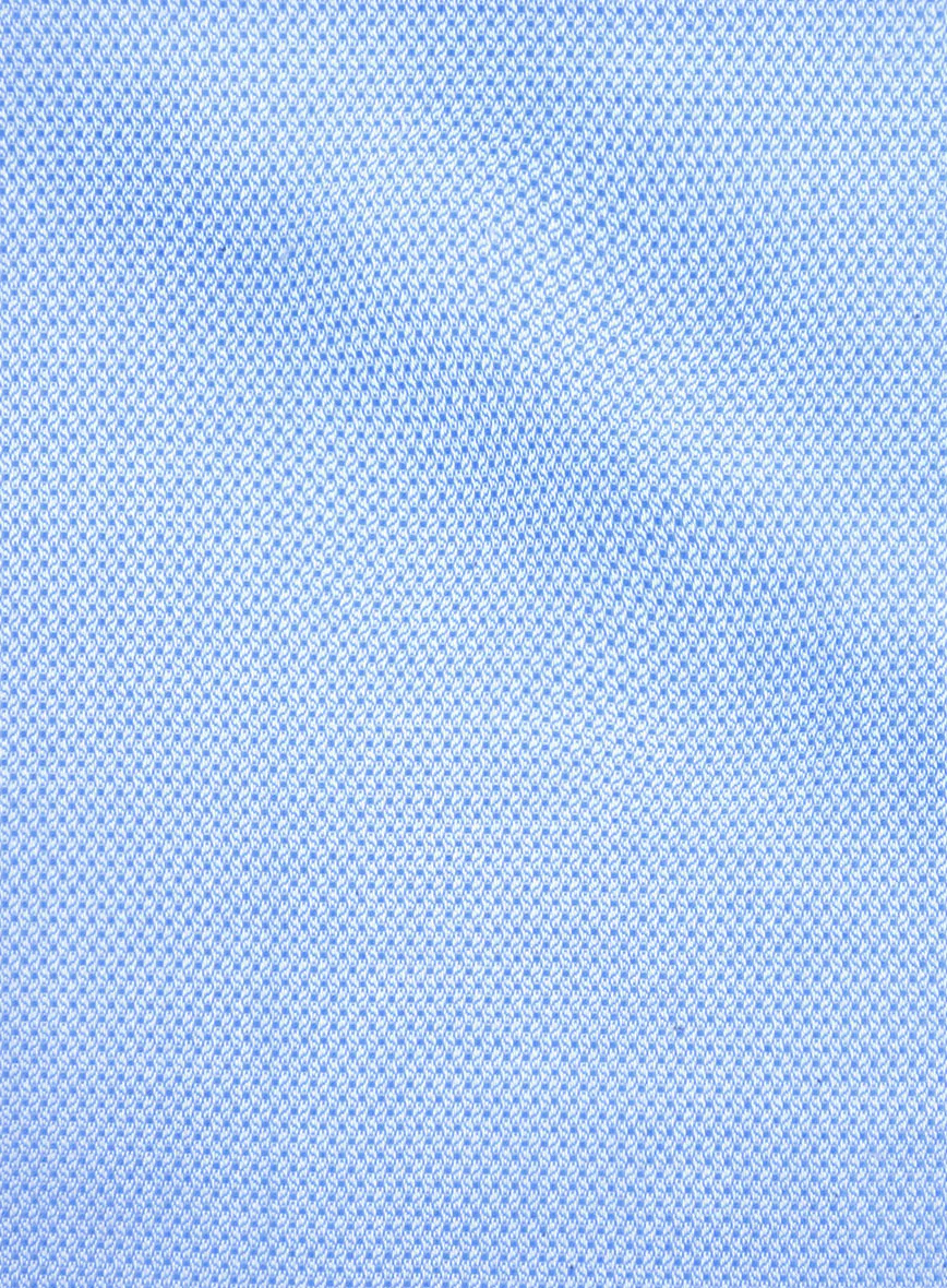 Italian Signature Blue Shirt - Image 5