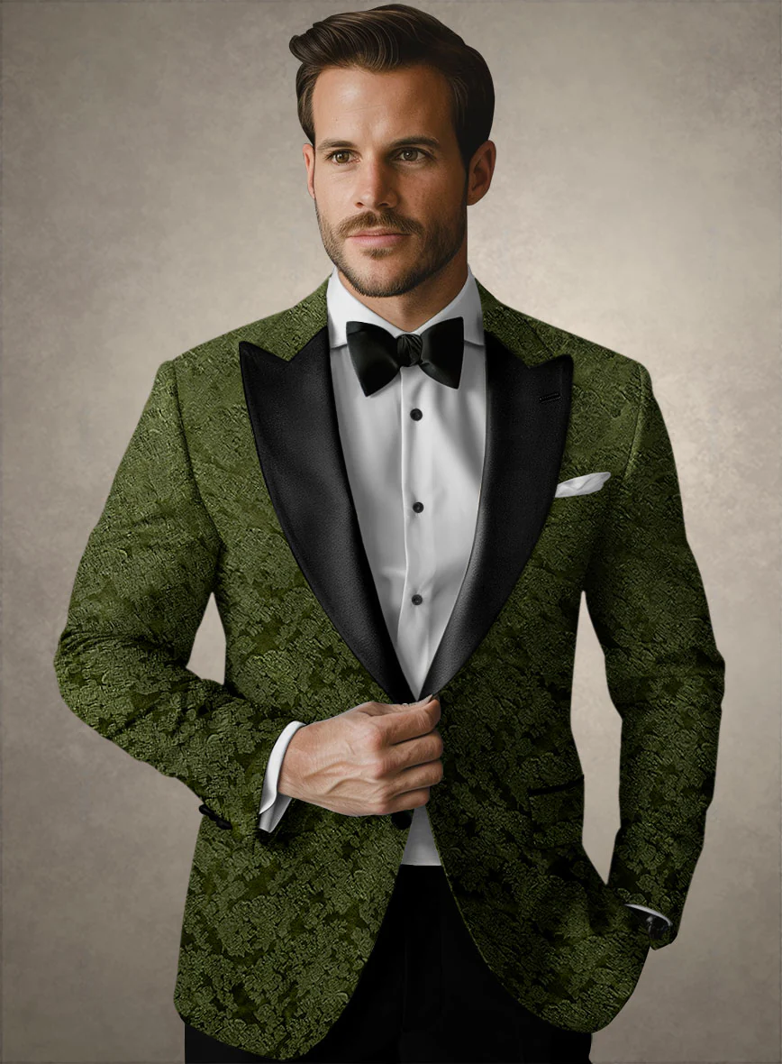 Italian Silk Adelardo Tuxedo Blazer - Image 2