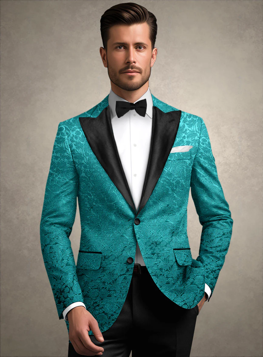 Italian Silk Agapito Tuxedo Blazer - Image 2