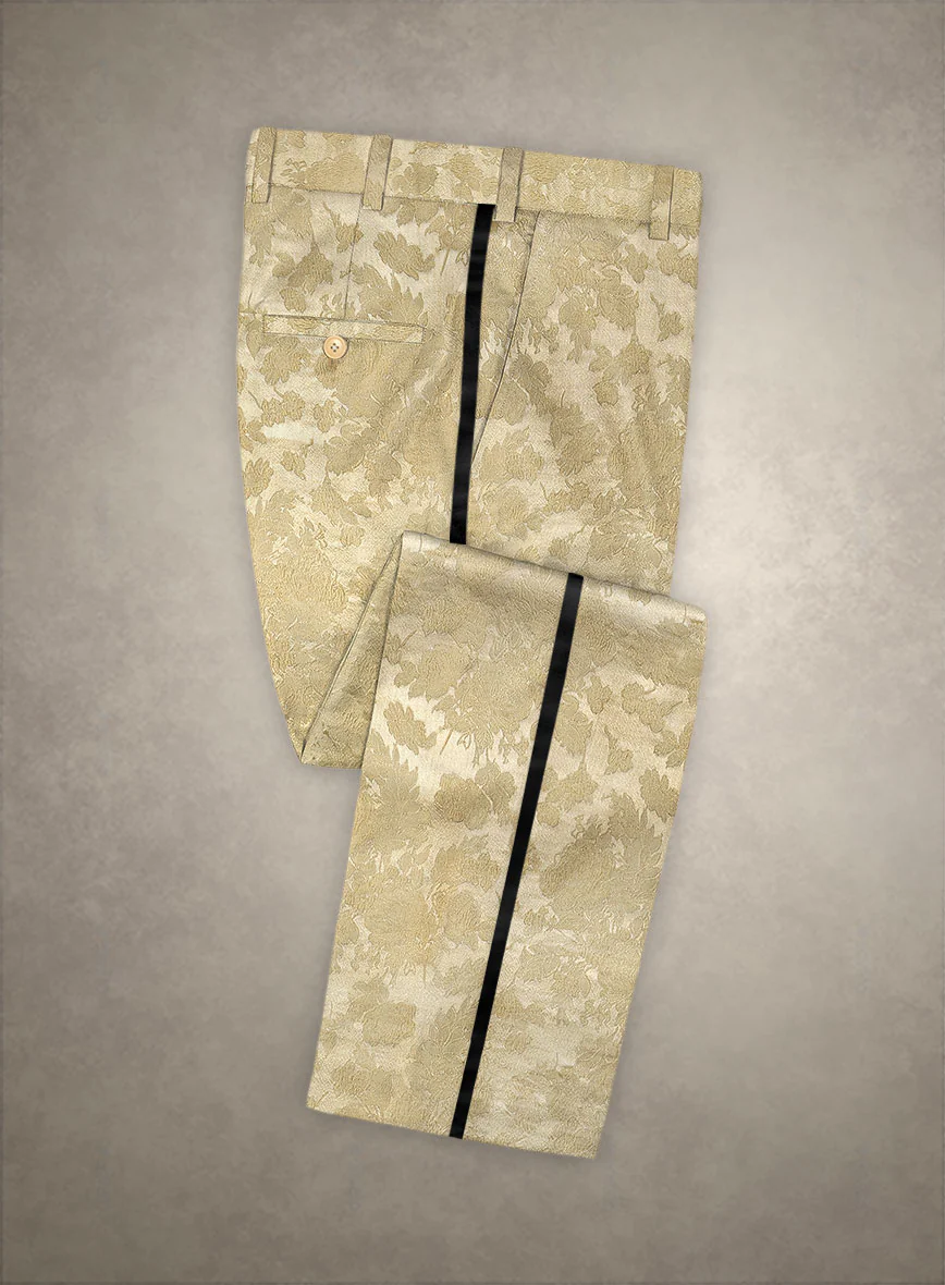 Italian Silk Almude Tuxedo Suit - Image 4
