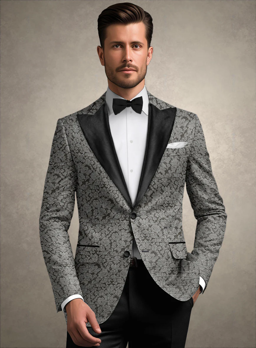 Italian Silk Altura Tuxedo Blazer - Image 2