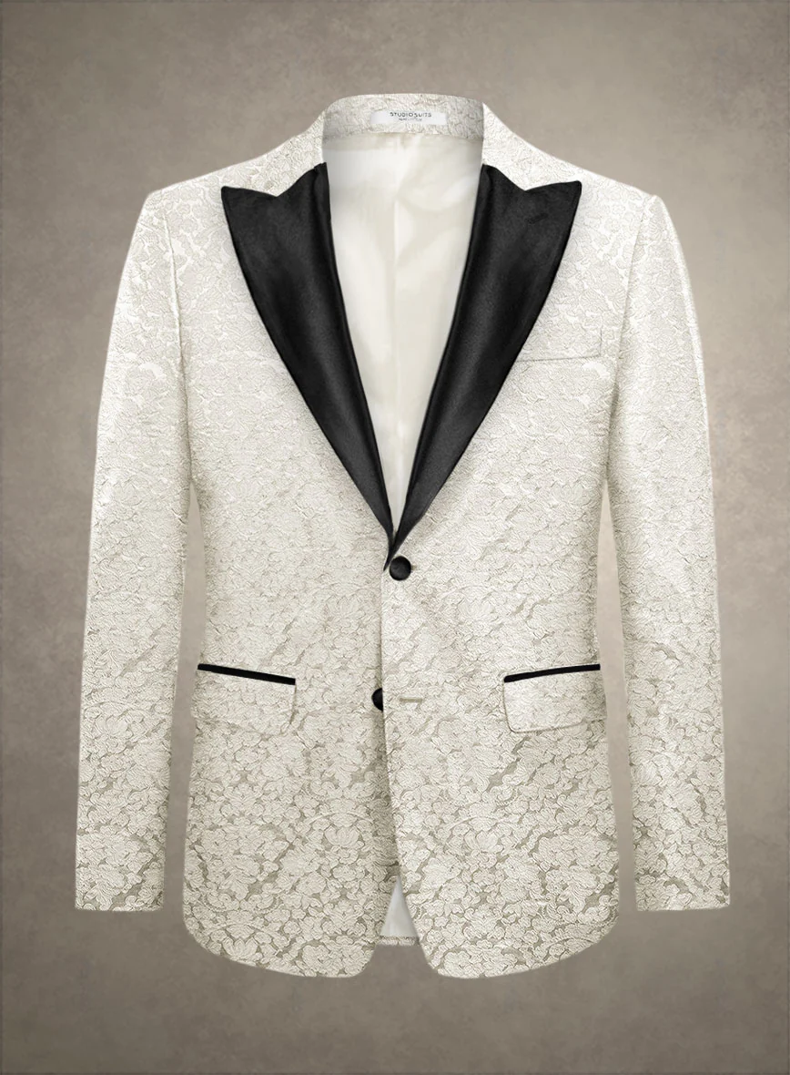 Italian Silk Anacleto Tuxedo Blazer
