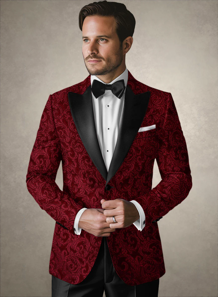 Italian Silk Ardian Tuxedo Blazer - Image 2