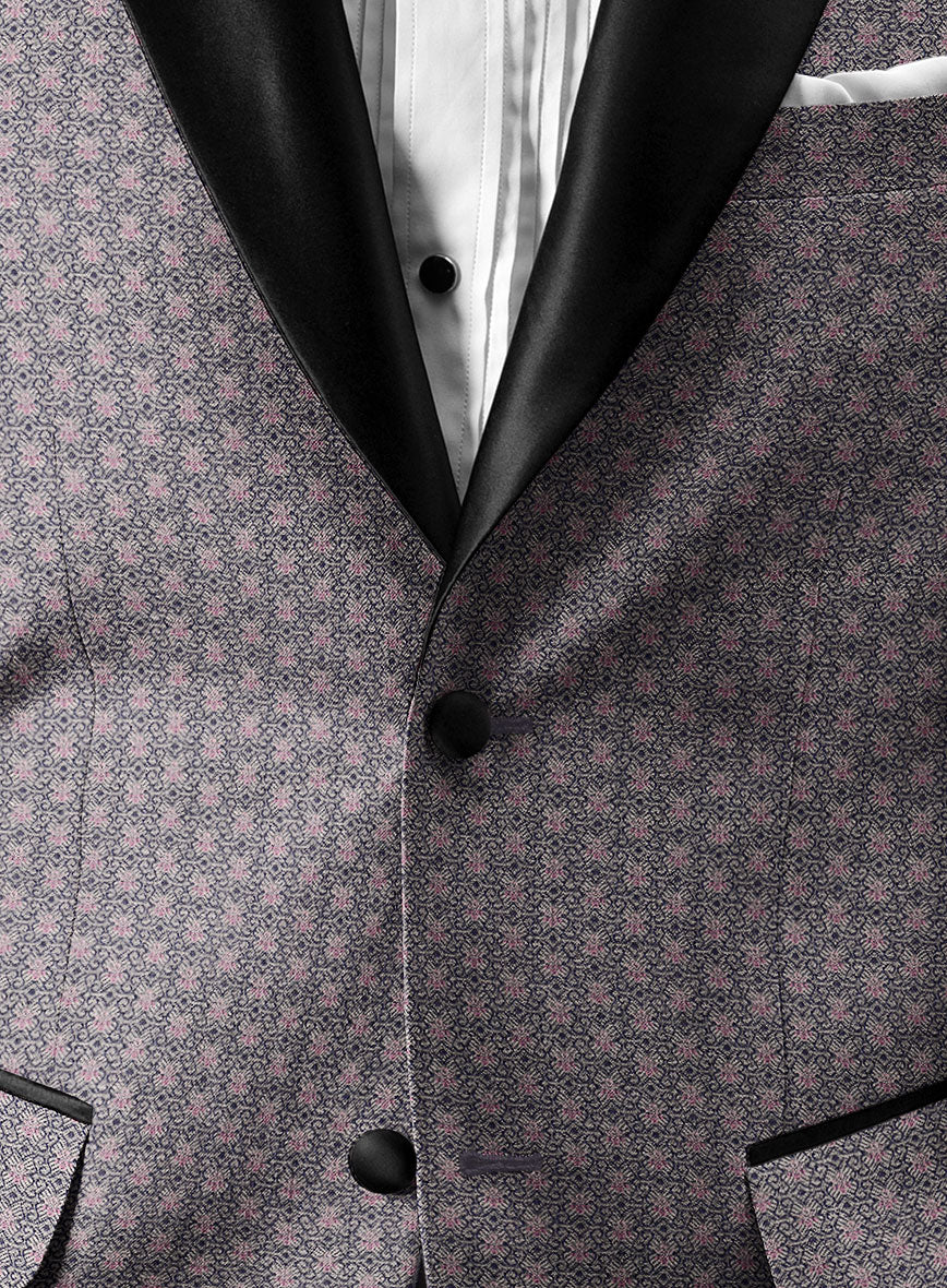 Italian Silk Aurta Tuxedo Jacket - Image 3