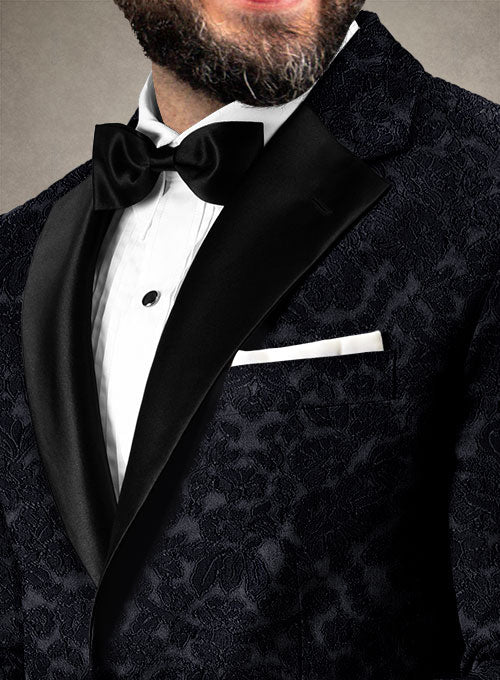 Italian Silk Azula Tuxedo Jacket - Image 3