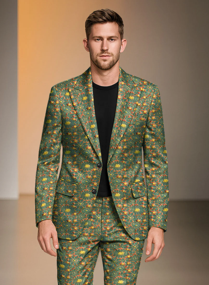 Italian Silk Bruciato Jacket - Image 2