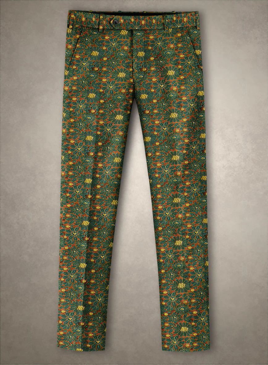 Italian Silk Bruciato Pants - Image 2