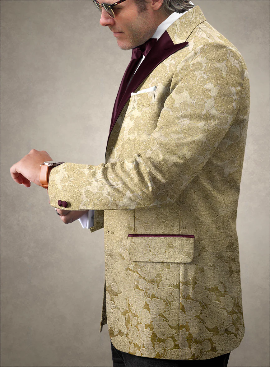 Italian Silk Ektor Tuxedo Jacket - Image 2