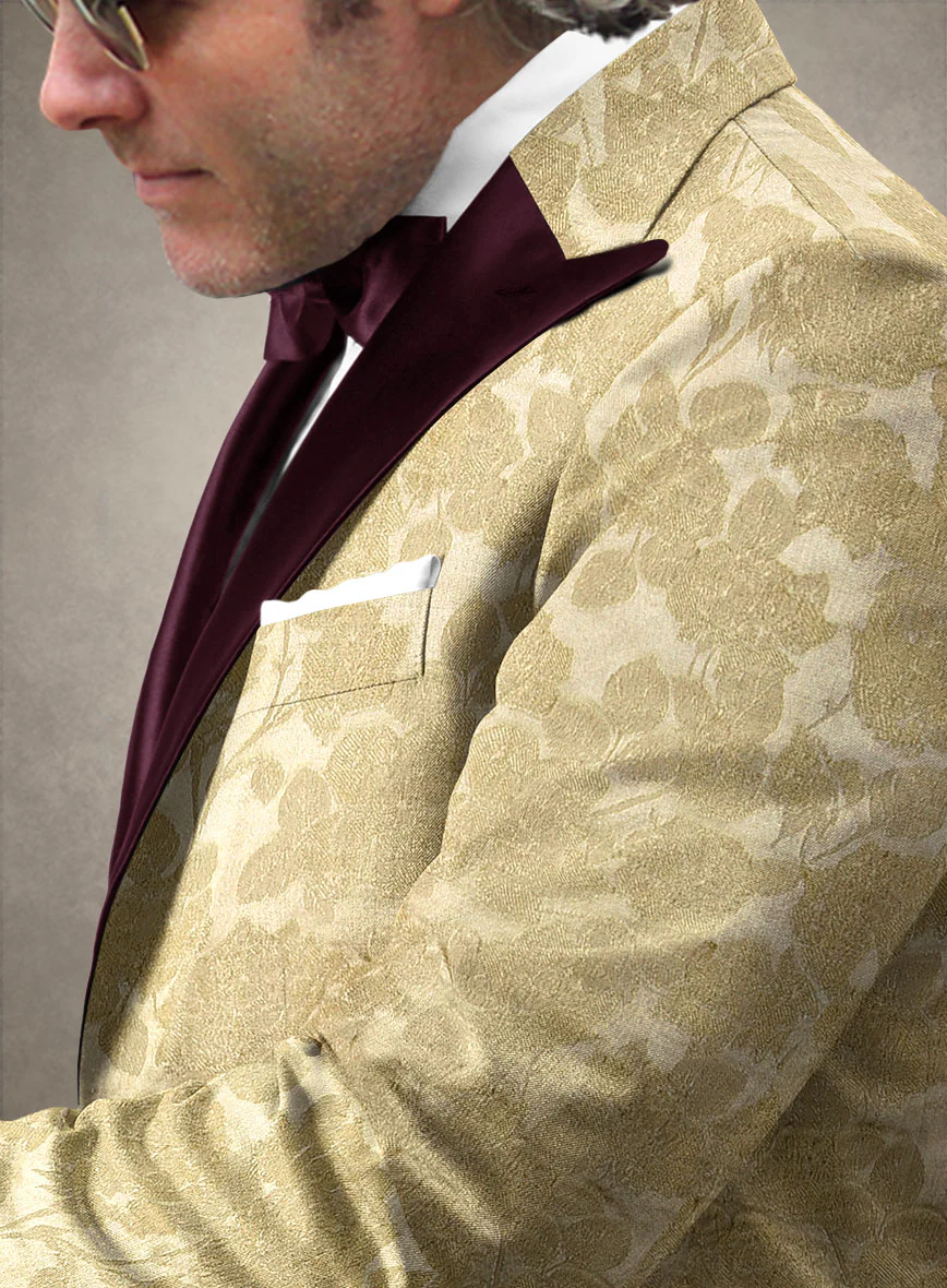 Italian Silk Ektor Tuxedo Jacket - Image 3