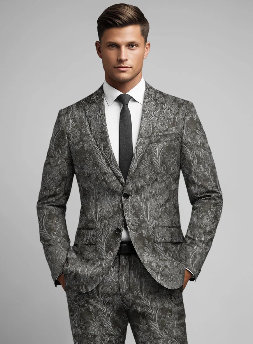 Italian Silk Elda Suit - Image 3