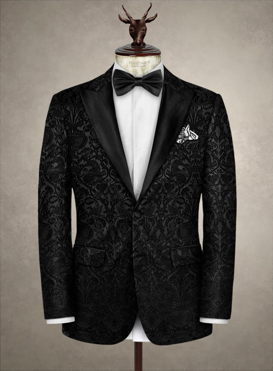Italian Silk Endrea Tuxedo Suit - Image 2