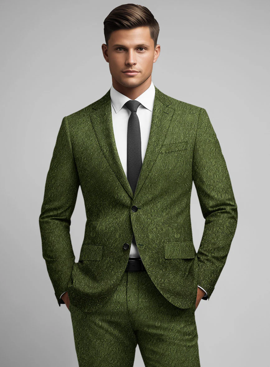 Italian Silk Eusebio Suit - Image 4
