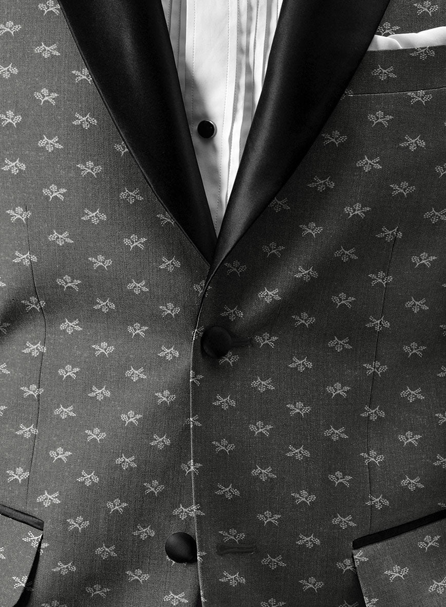 Italian Silk Eusta Tuxedo Jacket - Image 3
