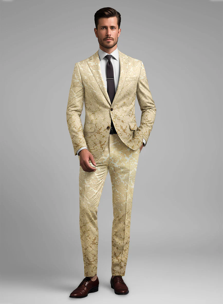 Italian Silk Frora Suit - Image 2