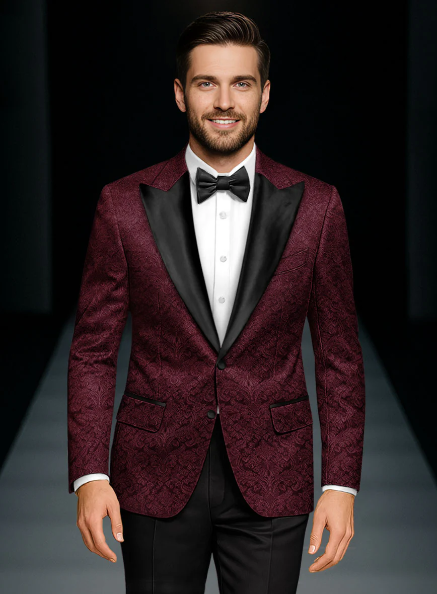 Italian Silk Granado Tuxedo Suit - Image 3