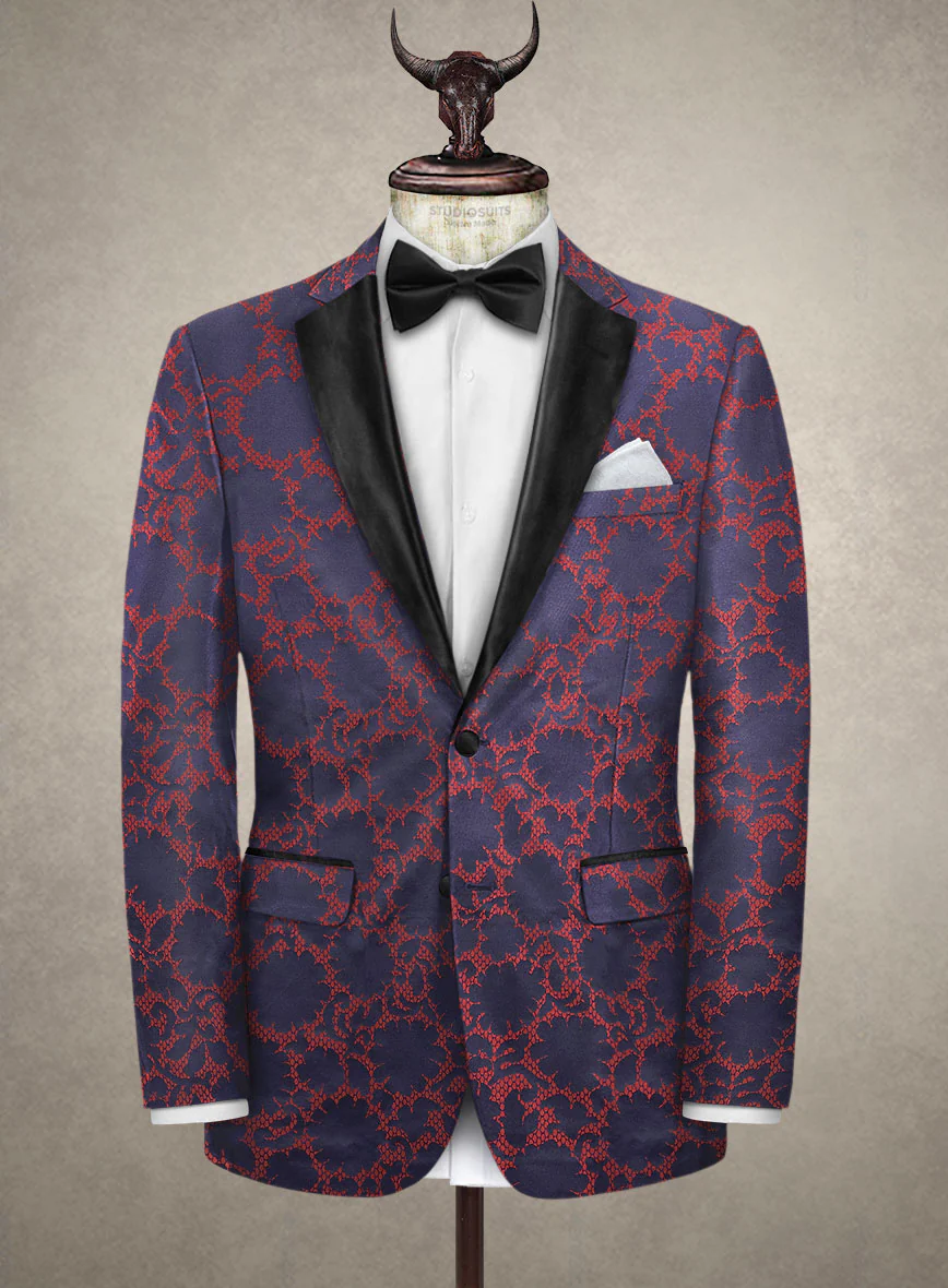 Italian Silk Imrani Tuxedo Suit - Image 3