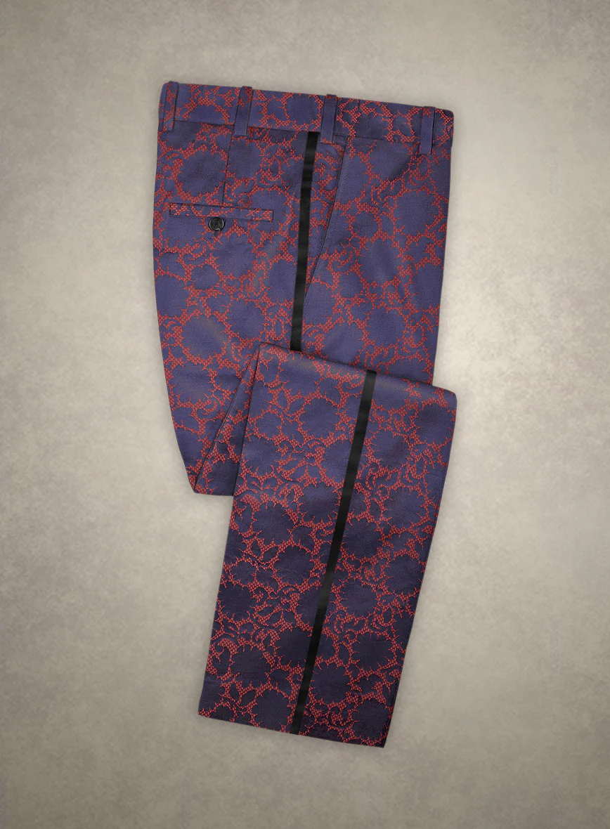 Italian Silk Imrani Tuxedo Suit - Image 5