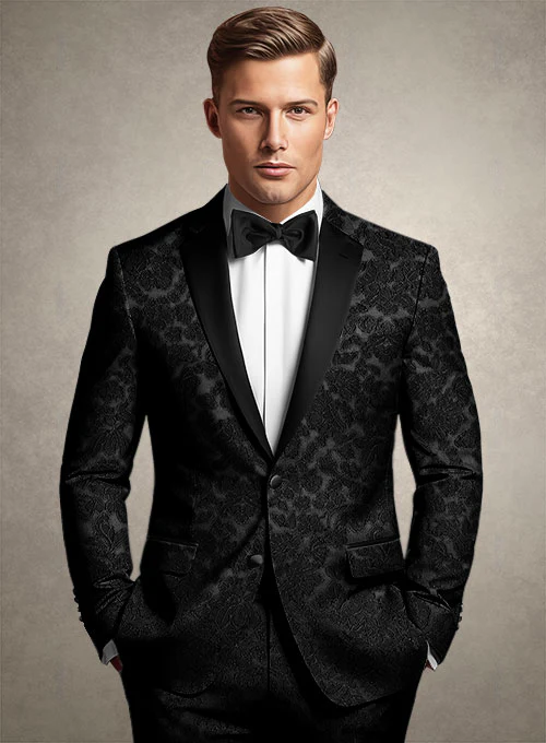 Italian Silk Lenti Tuxedo Suit - Image 2