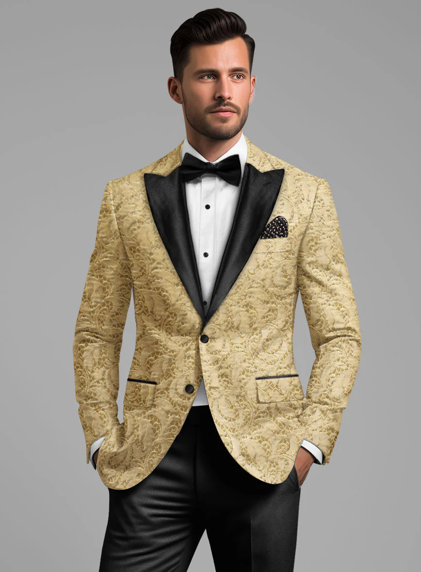 Italian Silk Lerion Tuxedo Blazer - Image 2