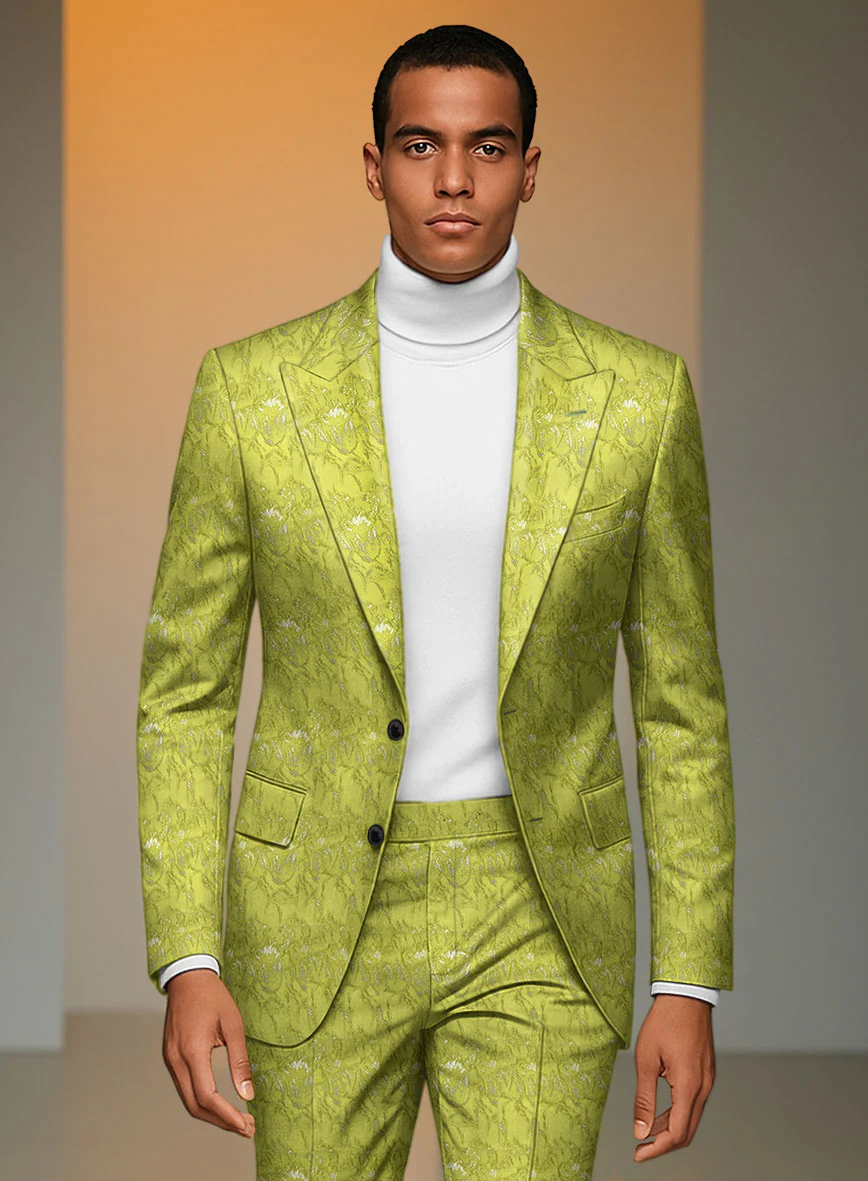 Italian Silk Limetta Jacket - Image 2
