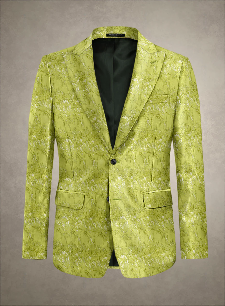 Italian Silk Limetta Suit - Image 3