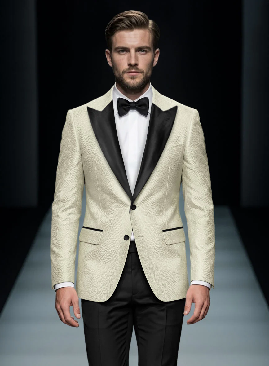 Italian Silk Lucea Tuxedo Jacket - Image 2