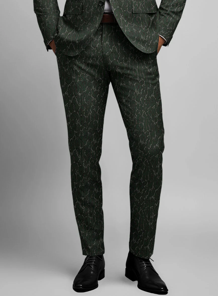 Italian Silk Lycra Adrian Suit - Image 5