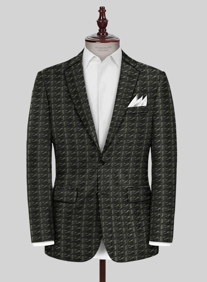 Italian Silk Lycra Benedetta Suit - Image 4