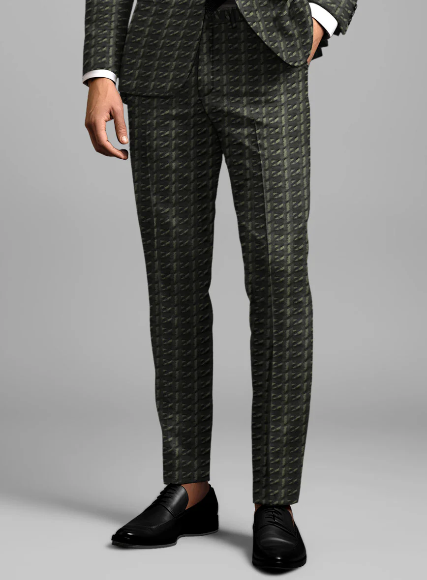 Italian Silk Lycra Benedetta Suit - Image 5