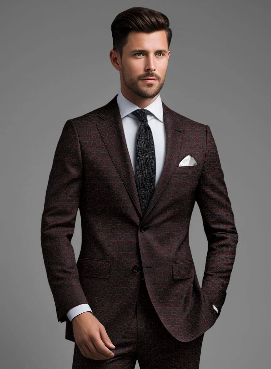 Italian Silk Lycra Cosimo Jacket - Image 2