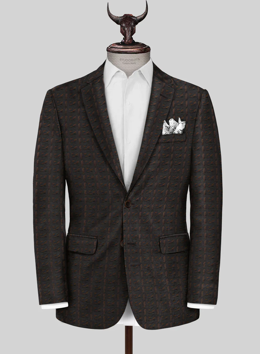 Italian Silk Lycra Gaia Suit - Image 7