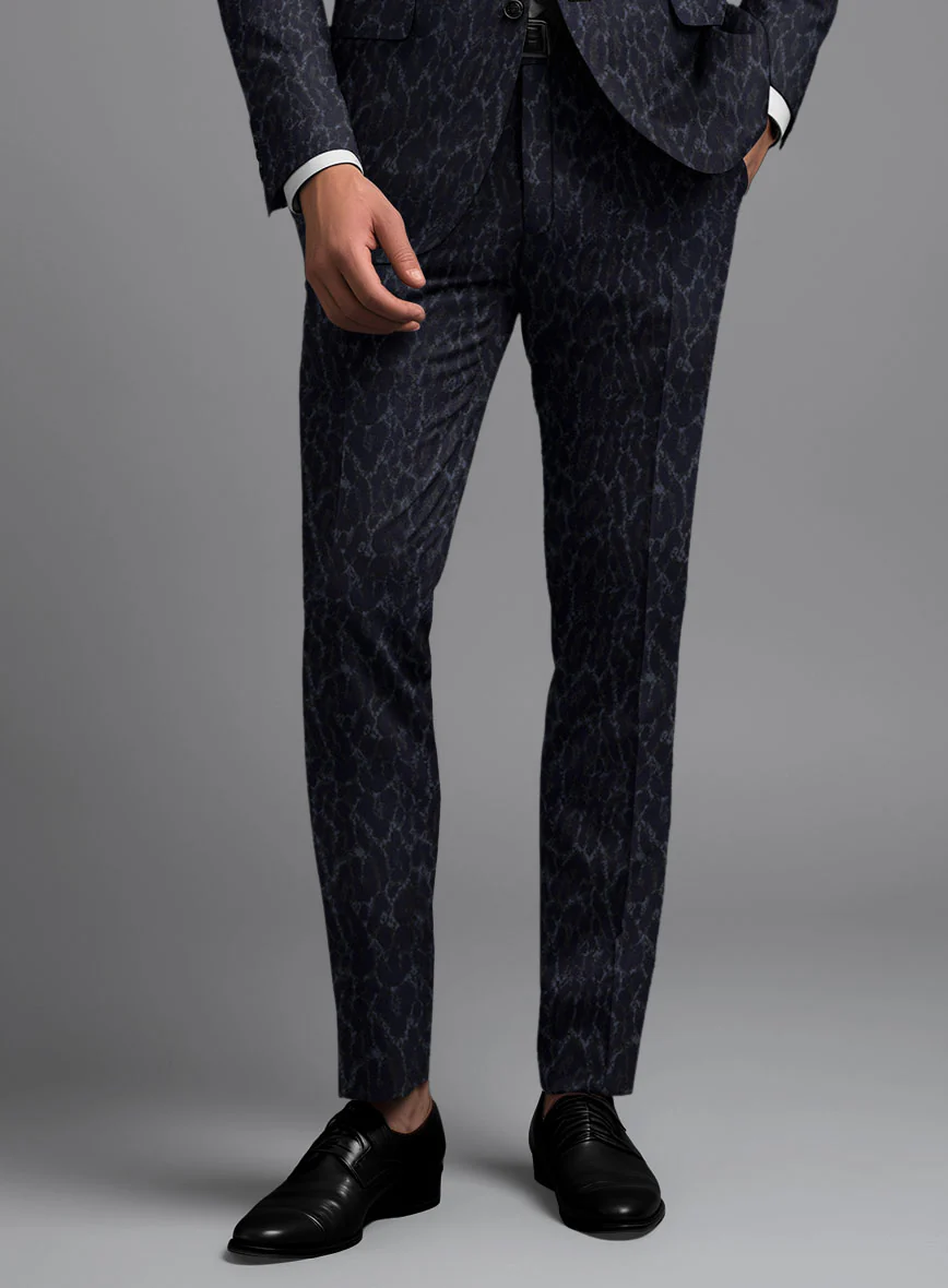 Italian Silk Lycra Tomas Pants - Image 2
