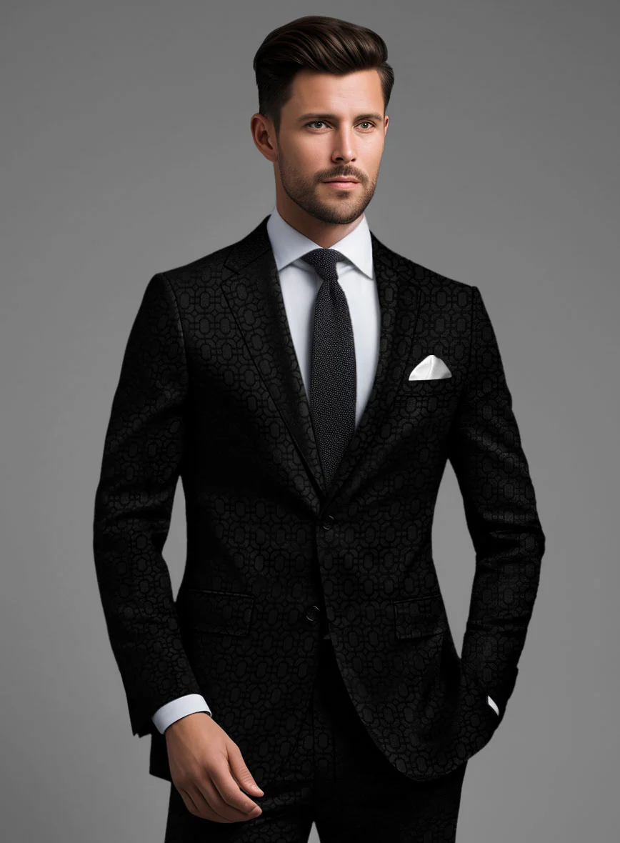 Italian Silk Lycra Virgilio Jacket - Image 2