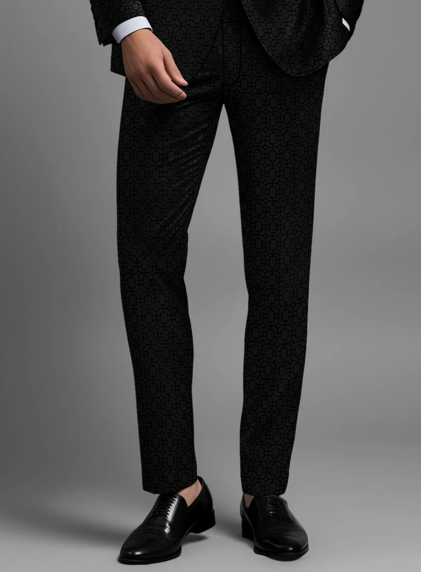 Italian Silk Lycra Virgilio Suit - Image 5