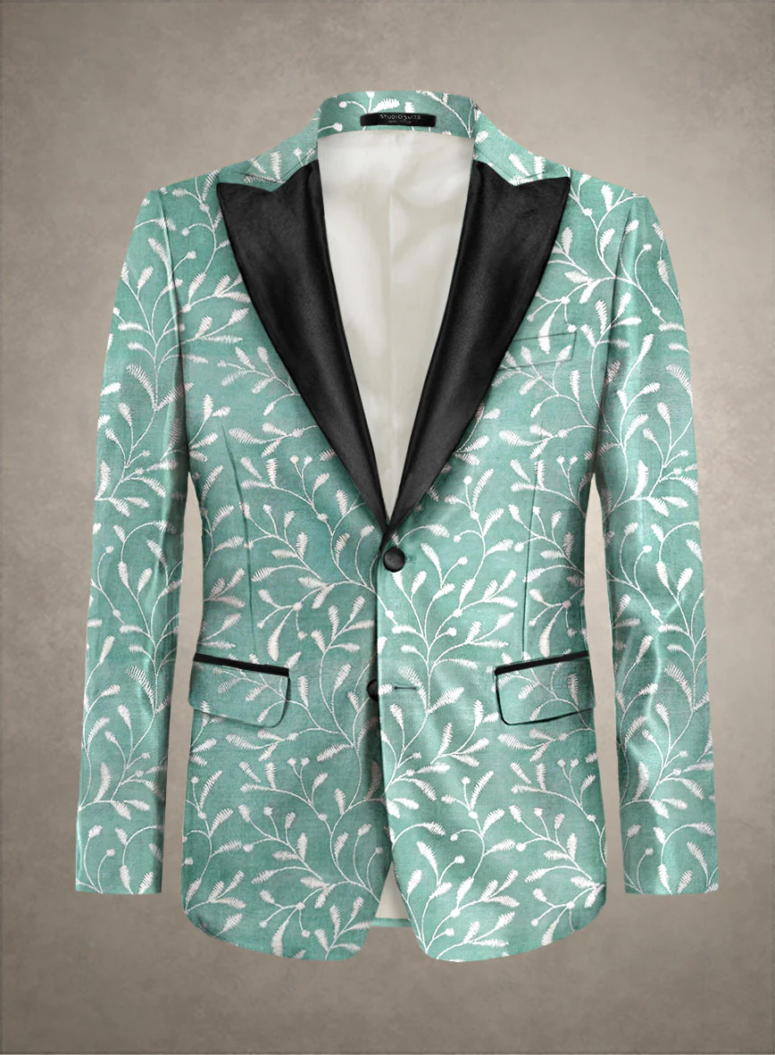 Italian Silk Mirelle Tuxedo Suit - Image 2