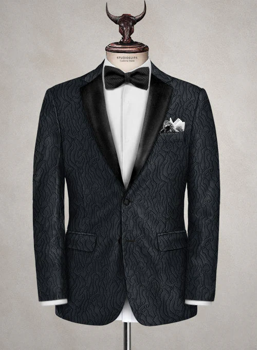 Italian Silk Neza Tuxedo Jacket