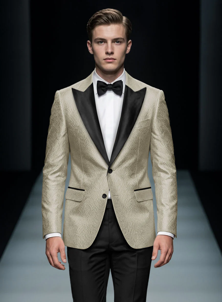 Italian Silk Orluxe Tuxedo Jacket - Image 2