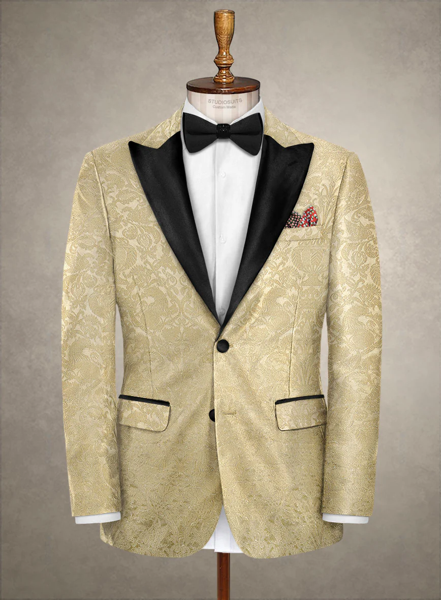 Italian Silk Piana Tuxedo Suit - Image 3