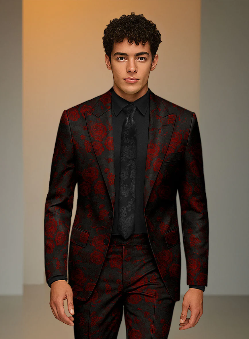 Italian Silk Rosaire Jacket - Image 2