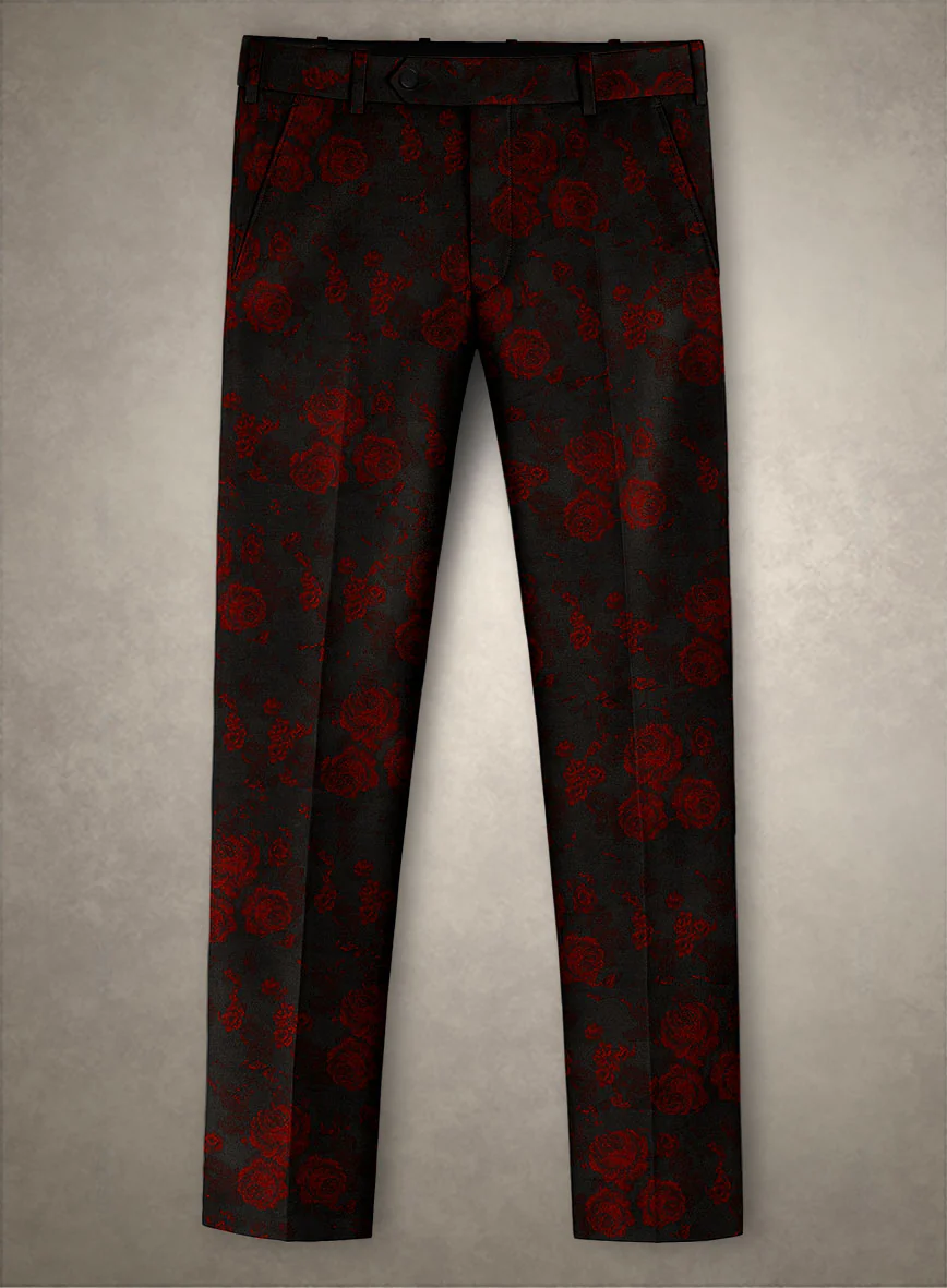 Italian Silk Rosaire Pants - Image 2