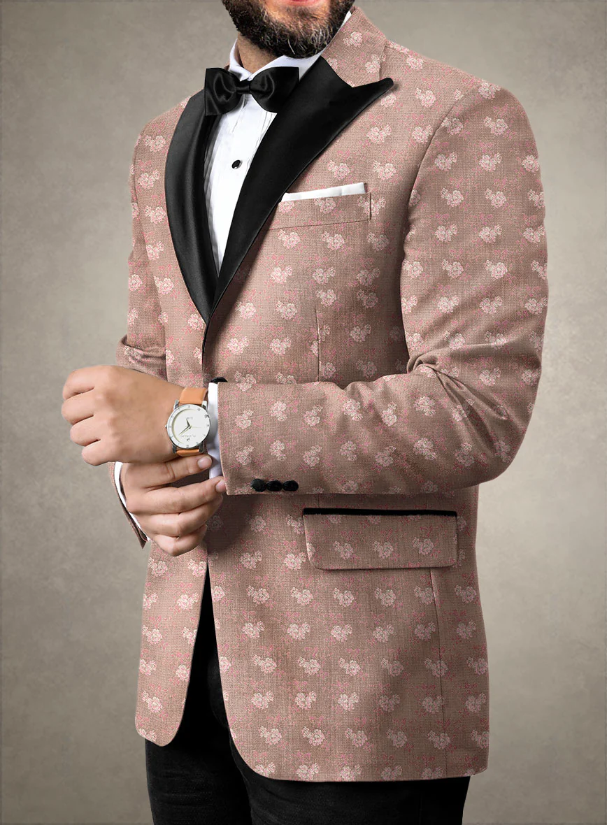 Italian Silk Seao Tuxedo Jacket - Image 2