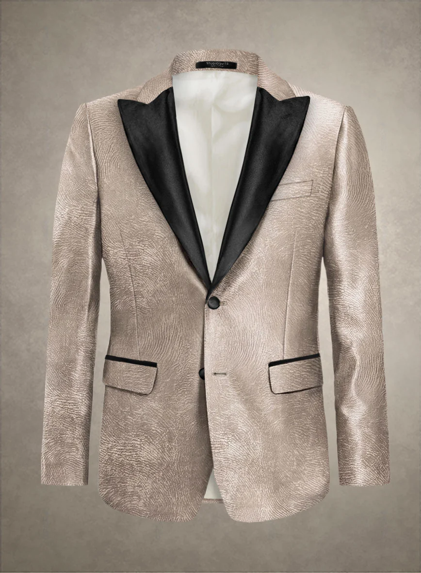 Italian Silk Silvara Tuxedo Suit - Image 2
