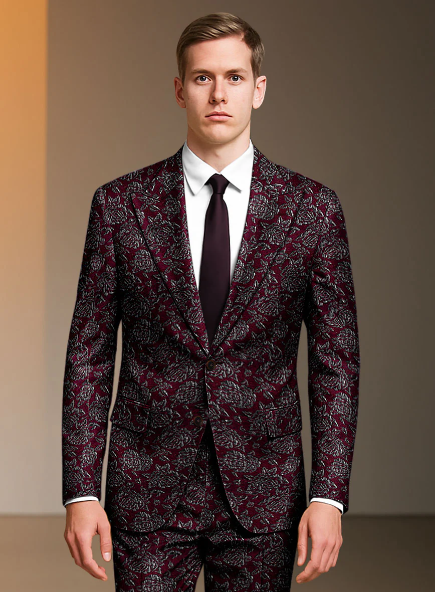 Italian Silk Thistle Suit - Image 3